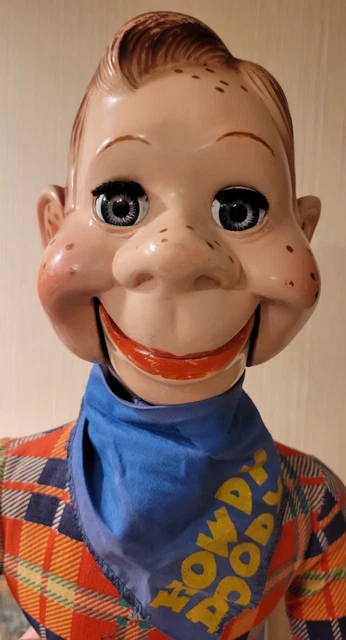 HOWDY DOODY VENTRILOQUIST Doll 1950s *Rare LARGE Version* $221.22 ...