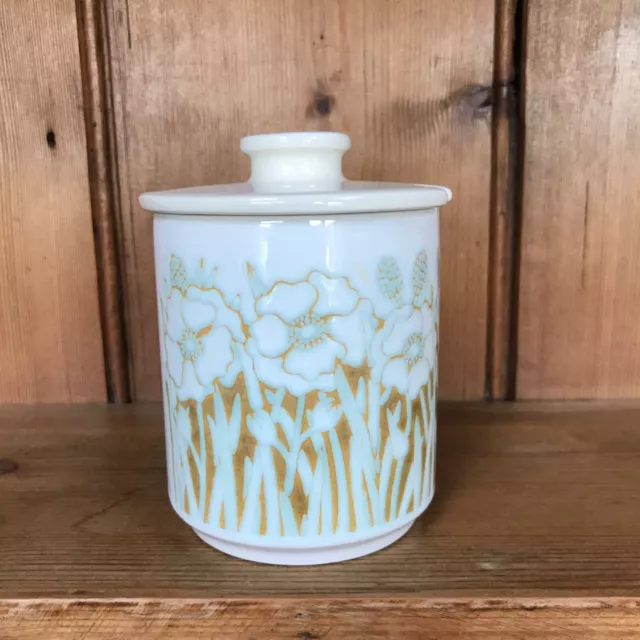 Vintage Hornsea Pottery Fleur Jam Preserve Pot. 1970s