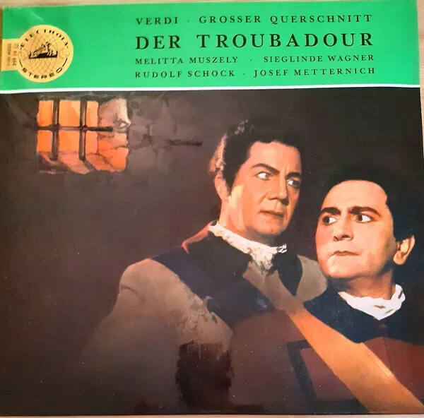 Verdi Der Troubadour - Querschnitt NEAR MINT Electrola Vinyl LP