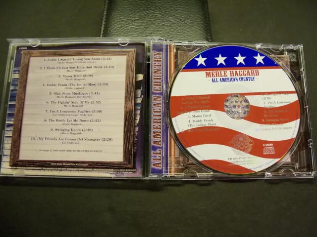 MERLE HAGGARD - All American Country - CD - Play Tested $7.00 - PicClick