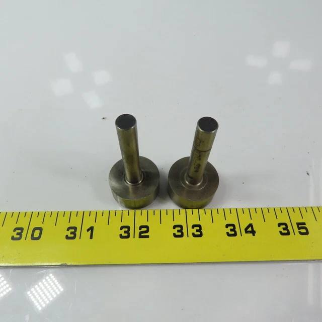 Carbon Steel Counter Bore Pilot 1" x 5/16" x 1/2" Depth Lot of 2