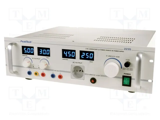 1 piece, Power supply: programmable laboratory PKT-P2235 /E2UK