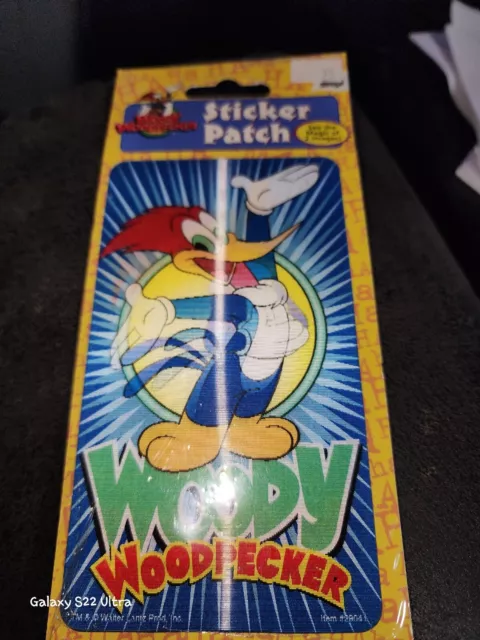 Woody Woodpecker Sticker Patch changing image Mello Smello