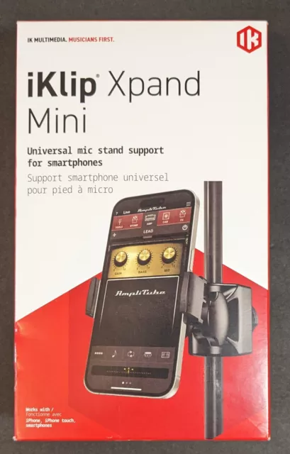 IK Multimedia iKlip Xpand Mini Universal Mic Stand Support For Smartphones