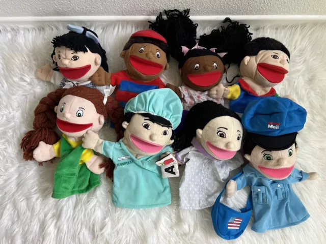 Let's Talk! Kid Puppets - Complete Set at Lakeshore Learning