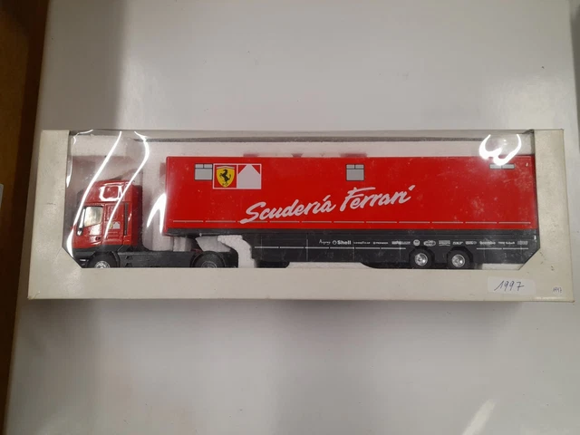 CAMION IVECO FERRARI 1:43 LBS Louis Surber SA en boîte (nice truck) EUR 80,00 - FR