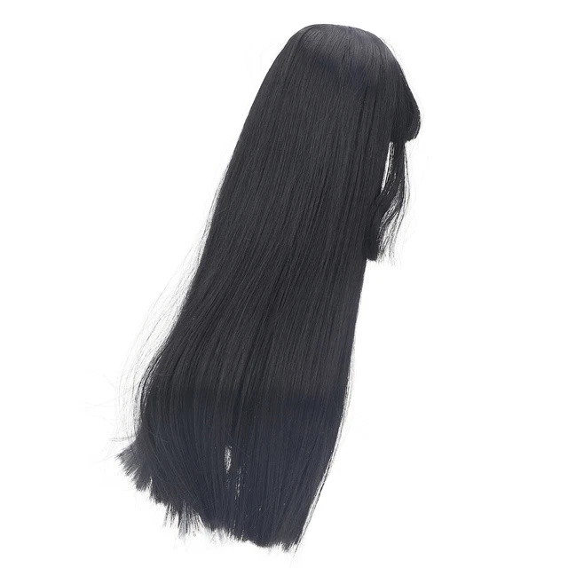 Doll Hair Replacement Wigs 8-9 Inch Dolls DIY Flexible Cutting Long Straight