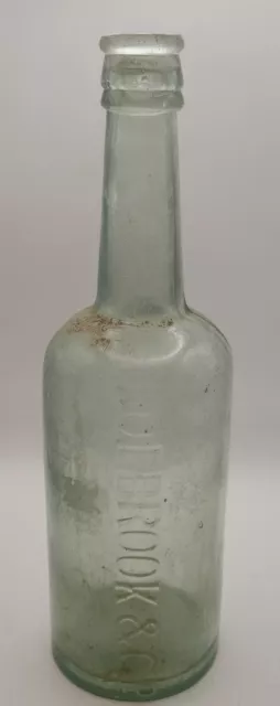 Vintage Holbrook & Co Glass Bottle