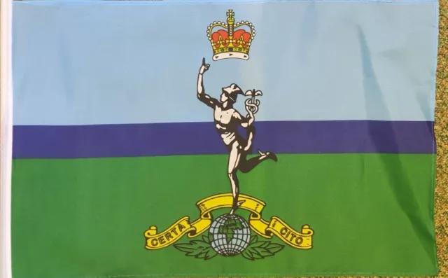Royal Signals Flag 18" sleeved Pilot WW2 Falklands Iraq Afghan War British Army