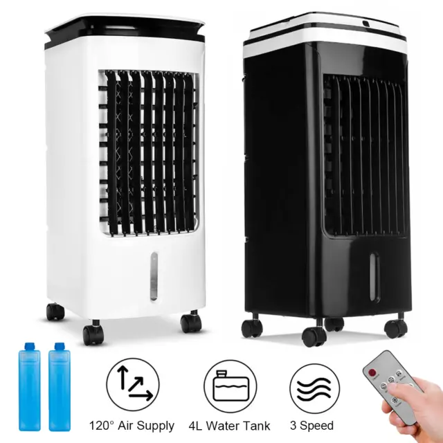 3 in 1 Portable Air Cooler Unit Fan Humidifier Timer Digital Cooling AC & Remote