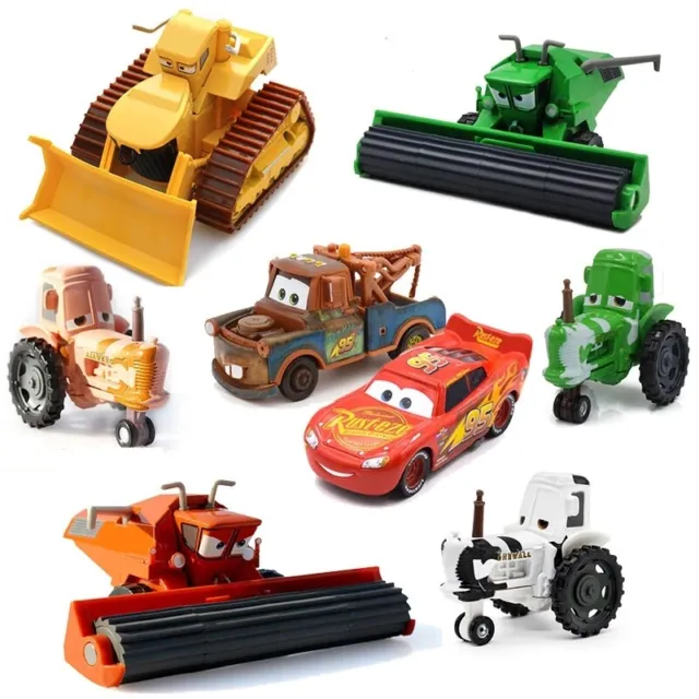 Disney Pixar Cars Frank Harvester Mater Diecast Toy Car MISS FRITTER Vehicle