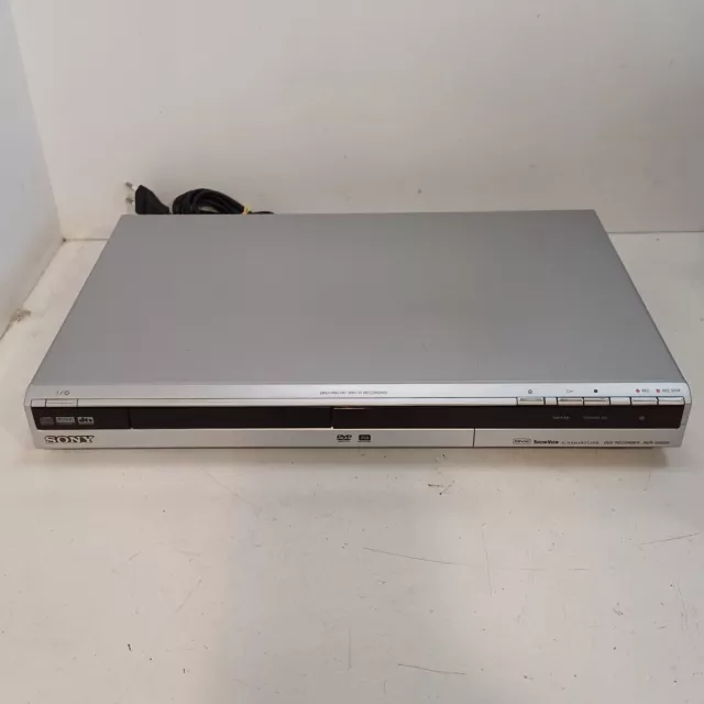 Sony RDR-GX220 DVD-Recorder TESTED Showview DivX SmartLink DTS Dolby