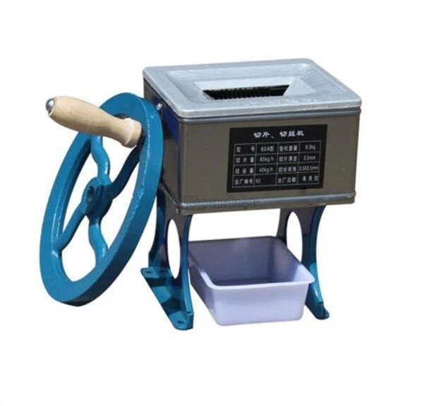 Manual Hand-Cranked Meat Slicing Meat Slicer Cutter Cutting Shredding Machine yp
