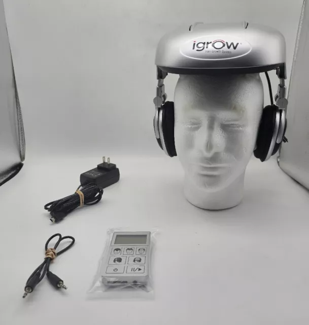 iGrow Laser Helmet Hair Growth System Silver Unisex iGrow Laser Helmet Hair Growth System Silver Unisex