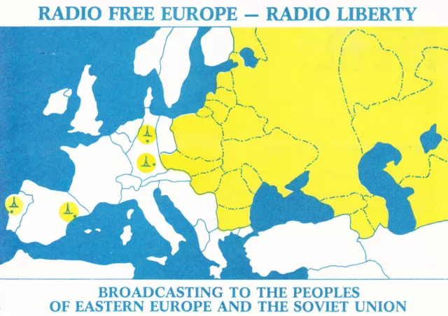 1987 QSL: Radio Free Afghanistan via Radio Liberty, Lisboa, Portugal