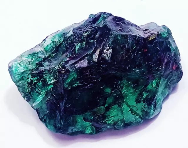 Beautiful Rough Transparent 93.15 Ct Natural Emerald Loose Gemstone Certified