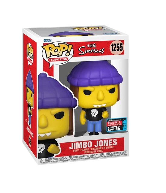 Funko POP! Television The Simpsons Jimbo Jones #1255 Exclusive