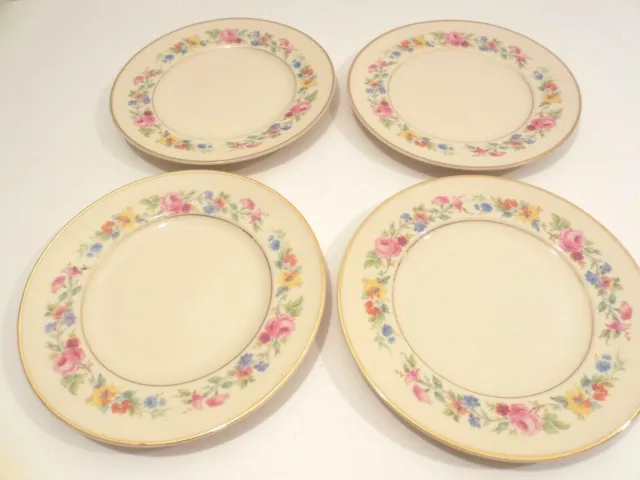 Syracuse China - Cliftondale - Old Ivory - Dinner & Luncheon Plates - 8 Plates!