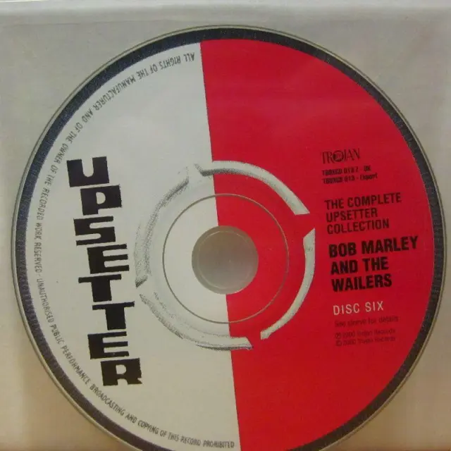 Bob Marley And The Wailers(CD Album)-The Complete Upsetter Collection-DISC 6-New
