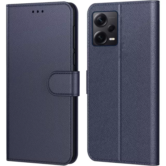 Coque Portefeuille pour Xiaomi Redmi 13C 12C A1/A2 Note 12 Pro 4G/5G Note 11/11S