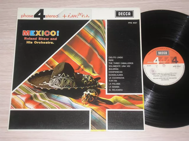 Roland Shaw And His Orchestra - Mexico - Lp 33 Giri Italy