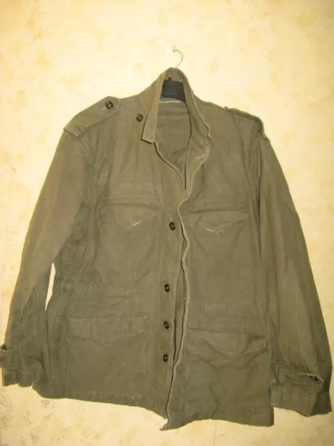 VESTE T.T.A modèle 47  pour troupe de montagne avec ses moufles.Ref:v47/1