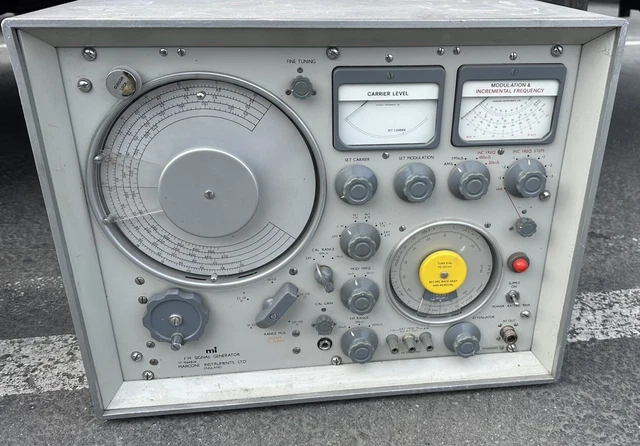 MARCONI INSTRUMENTS RF FM/AM Signal Generator Model TF 1066B $499.00 ...