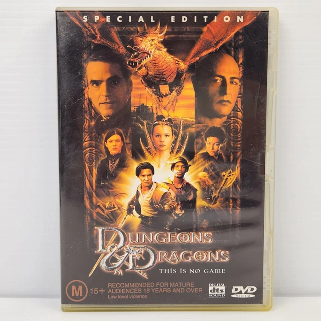 Dungeons & Dragons DVD Movie 2000 Courtney Solomon Justin Whalin Fantasy Reg 4