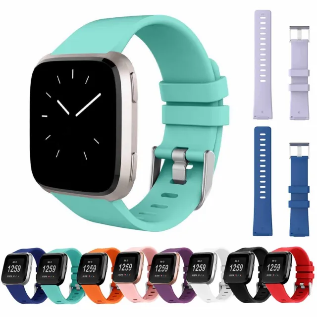 For Fitbit Versa 2 Versa Fitbit Lite Replacement Silicone Sport Watch Band Strap