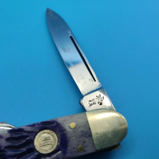 Purple Frost Cutlery 3 Blade Pocket Knife Thyssen Krupp Stainless Pakistan 3