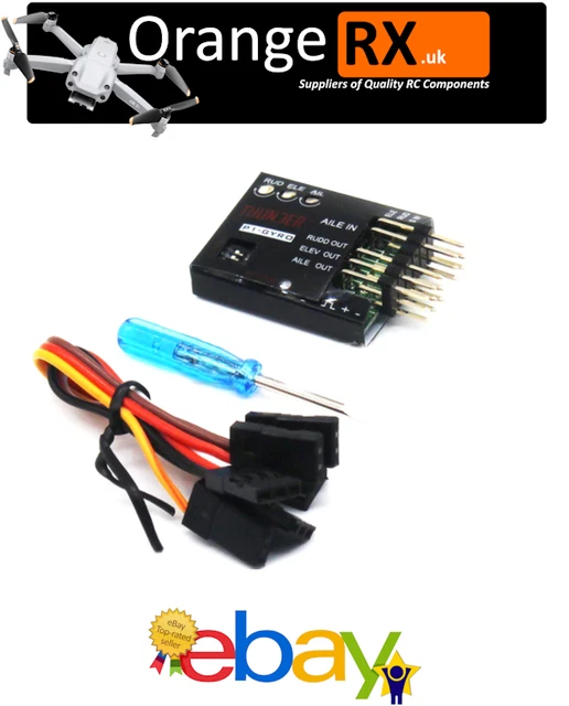 Gyro Flight Controller 3 Axis Thunder P1-GYRO Fixed Wing Aircraft RC Plane Wing