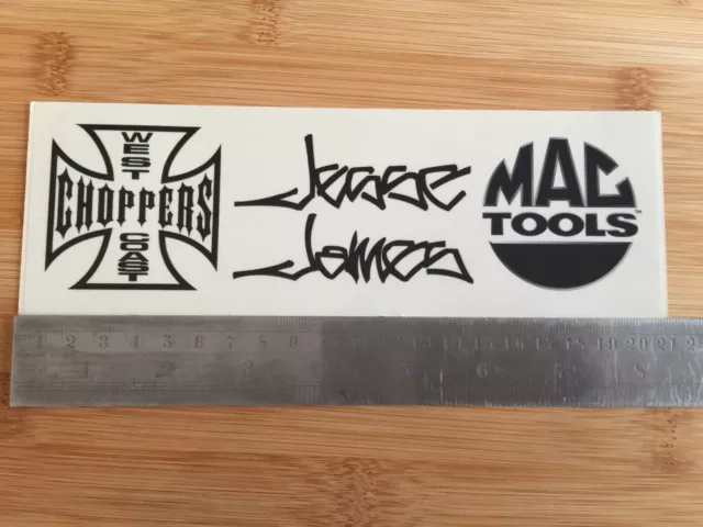 Mac Tools  Sticker Jesse James West Coast Choppers