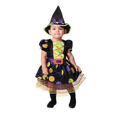 Amscan Cauldron Cutie Dress Halloween Girls Fancy Dress Costume Age 12-18 Months