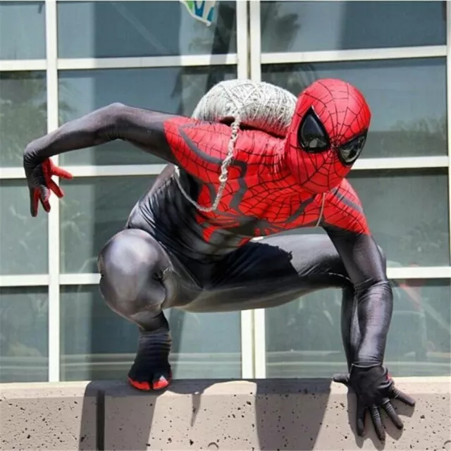 The Amazing Spider-Man Cosplay 3D Costume Spiderman Zentai accessoires  d'Hallowe