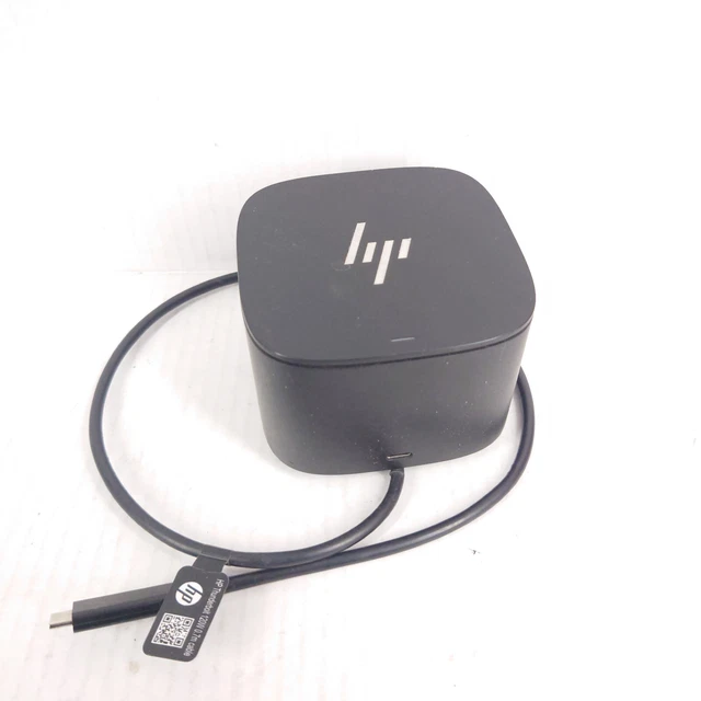 HP HSN1X01 THUNDERBOLT G2 Docking Station w/TypeC Cable No Ac