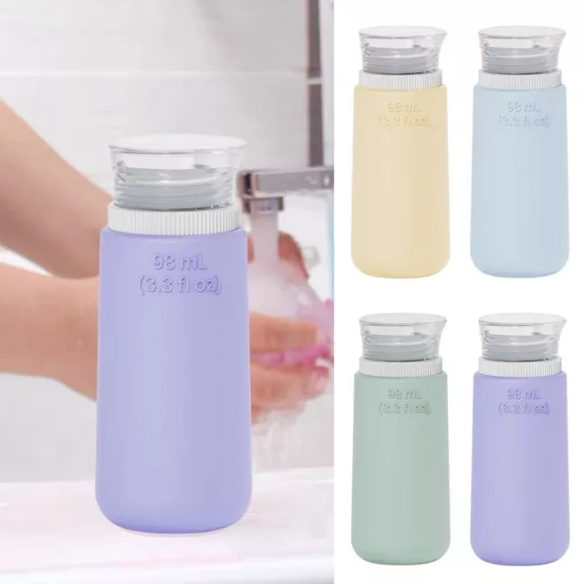 Silicone Lotion Container Squeeze Shower Gel Lotion Bottle  Travel