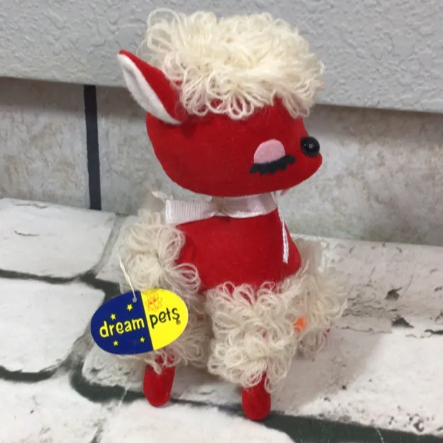 Vintage Dakin Dream Pets Lucy Lamb Plush Stuffed Animal With Original Tag