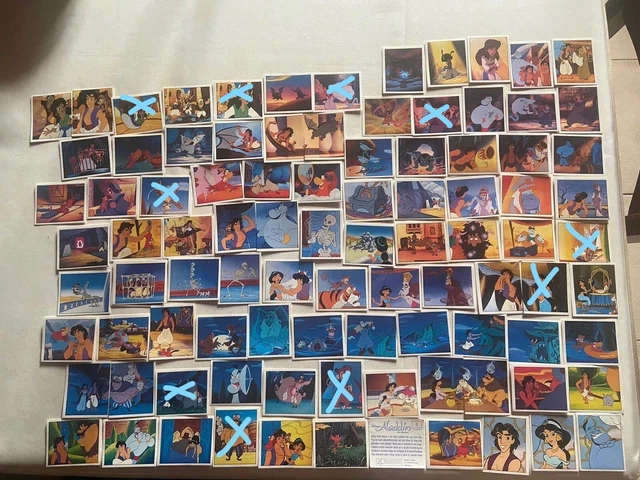 IMAGE PANINI AUTOCOLLANT Sticker Aladdin The Series 1 Choix 1995 Disney ...