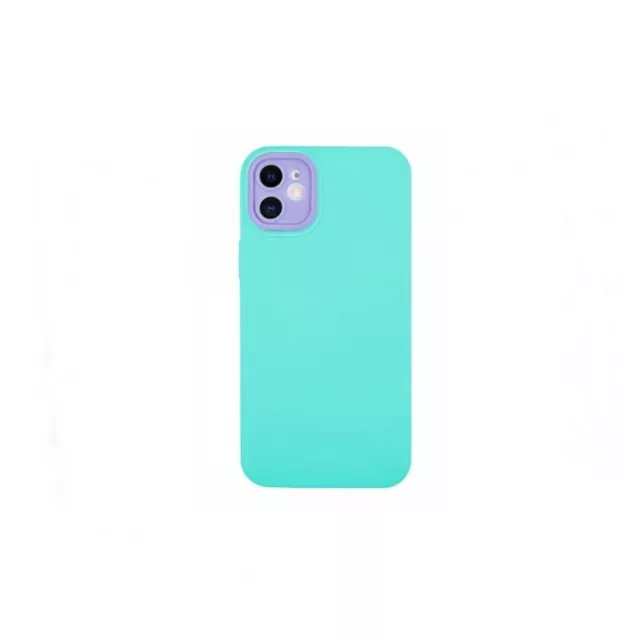 Cover Silicone per IPHONE 12 Turchese