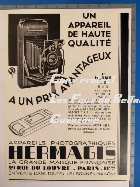 1930 Hermo Hermagis Advertising Camera