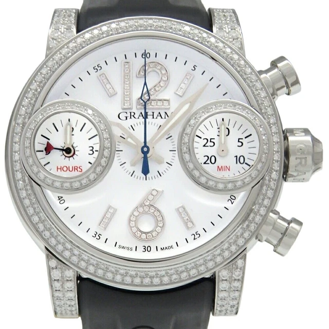 Graham Swordfish Snow White Diamond 2SWFS.W01A.K20B Chronograph Limited to 100