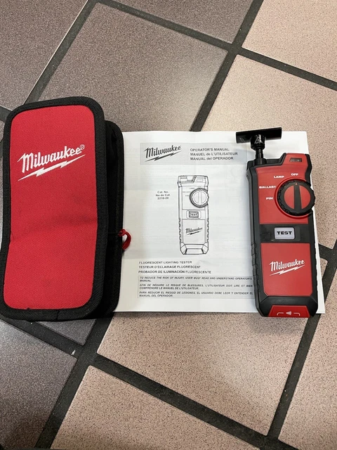 Milwaukee 2210-20 Fluorescent Lighting Tester