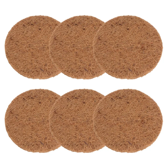 6pcs bird oizing tads de de coco pigeon nest nest mat de coco fibre de