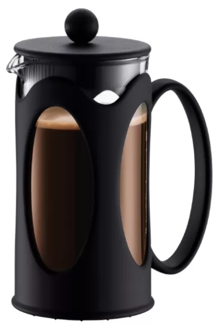 Bodum Cafe Cafetiere A Piston 8 Tasses 1 Litre Noir Kenya