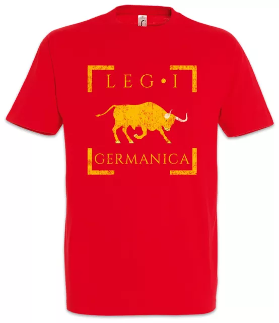 Legio I Germanica T-Shirt Rom Fahne Banner Symbol Römische Legion Standarte