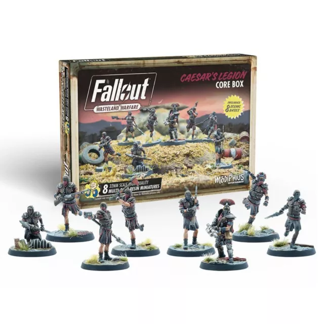 Fallout Wasteland Warfare: Caesar's Legion Core Box Miniatures MUH052148