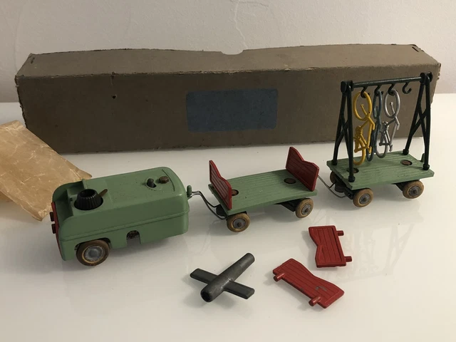 Malle Arrière Solido Série Major Démontable - Jouet Ancien Métal - Volkswagen