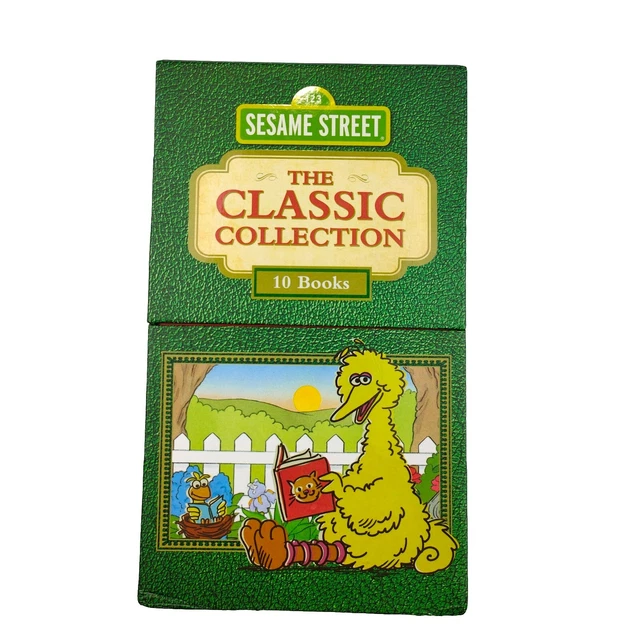 SESAME STREET CLASSIC 10 Book Box Set (Hardcover Books 2014) Children's ...