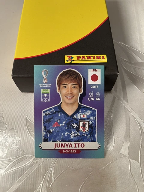 Panini FIFA Fussball-Weltmeisterschaft Katar 2022 Albumaufkleber - JPN17 Junya Ito