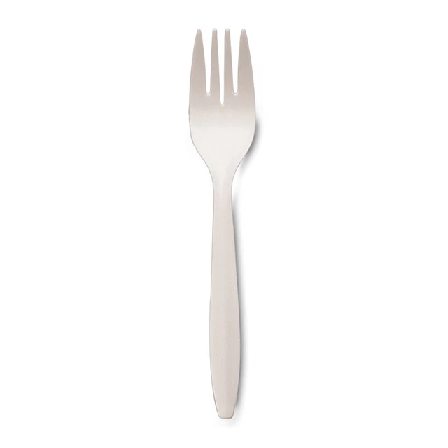 Forks, Plastic, Medium-weight, 6"L, 1000/CT, White